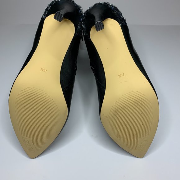 Guess Multi Fabric Vvidlet2 Boots Size 7.5M Black - Picture 3 of 5